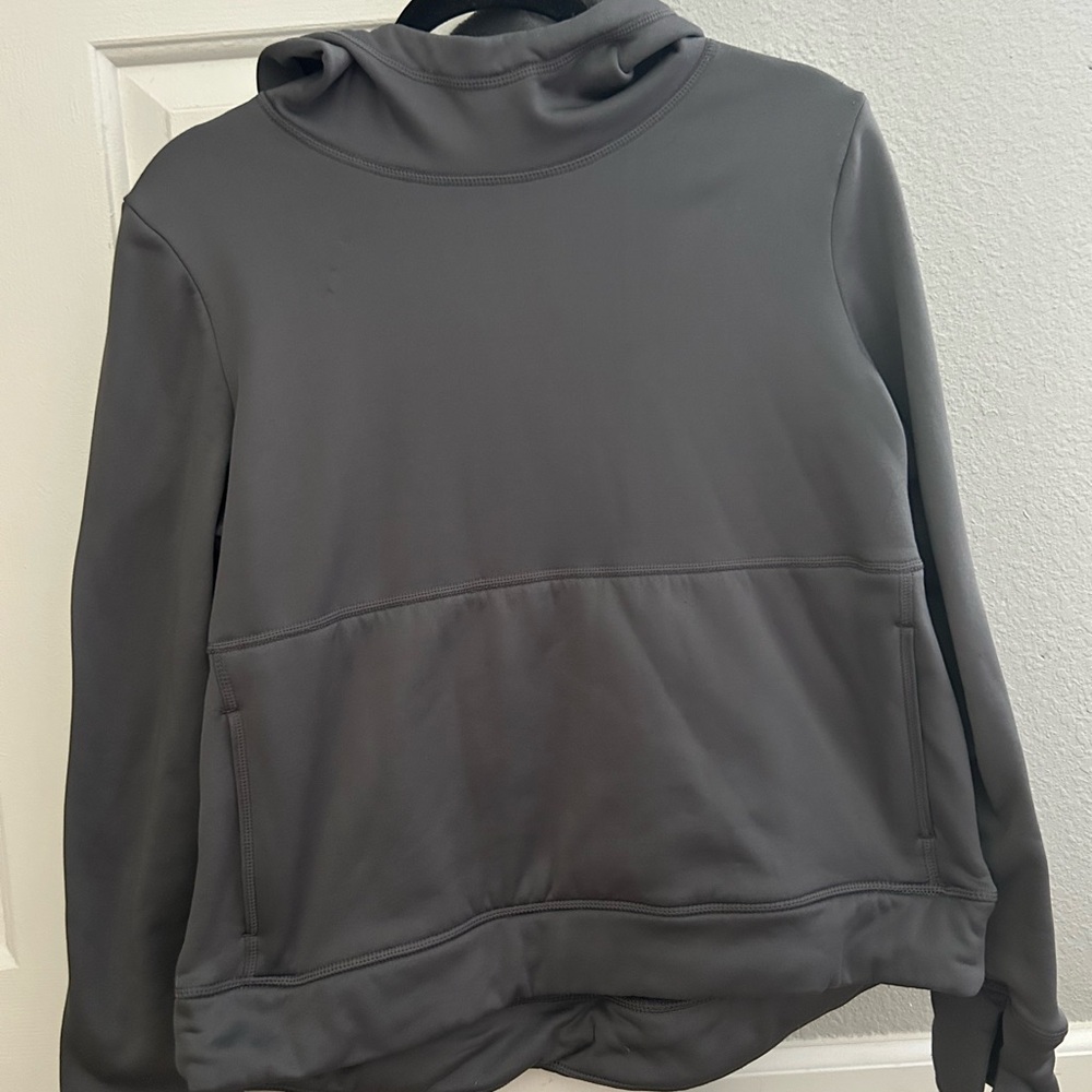 90 Degree By Reflex Charcoal Hoodie Sweater